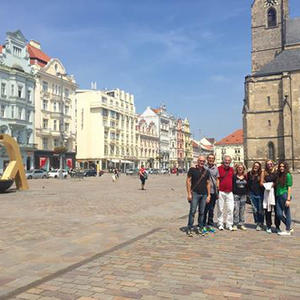 Ricerca degli appartamenti a Pilsen con i nostri studenti della Charles University di Praga.