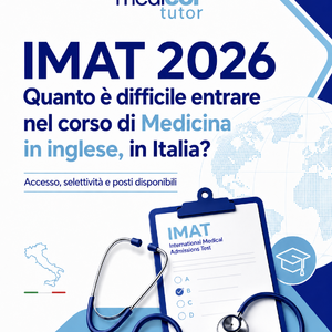 IMAT 2026: quanto è difficile entrare a Medicina in inglese? Nel 2025 solo 952 posti per 7.202 idonei. Scopri dati, trend e alternative.