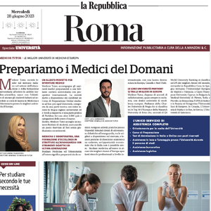 articolo di La Repubblica su Medicor Tutor 28 giugno 2023 - Rassegna Stampa